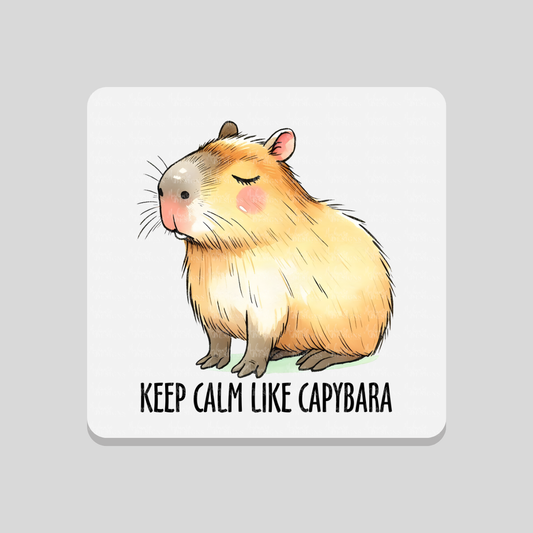 Calm Capybara Coaster