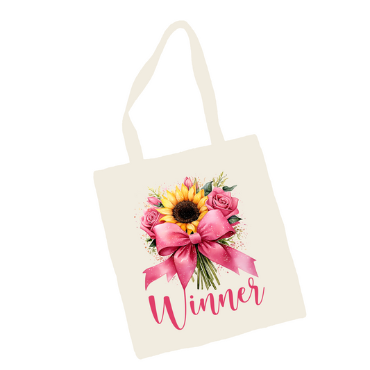 Sunflower 'Winner' Tote Bag