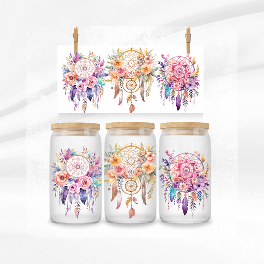 Dream Catcher Libbey Glass Can