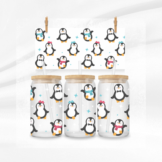 Cute Penguins Libbey Can
