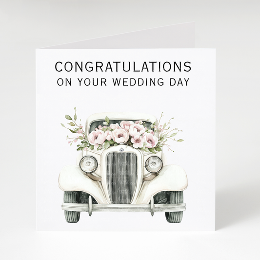 Congratulations on Your Wedding Day Card