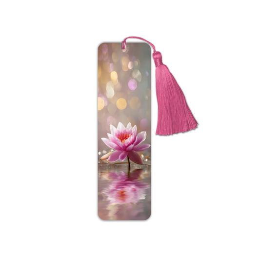 Light Lotus Flower 1 Bookmark