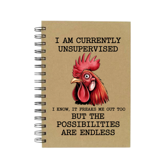 Currently Unsupervised Cockerel A5 Notebook