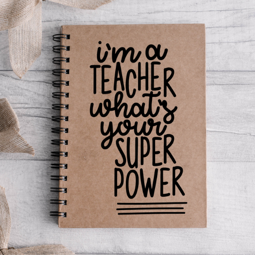 Teacher Gift Notebook