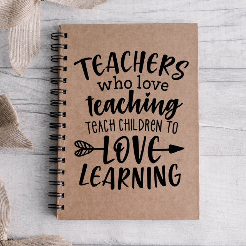 Teacher Gift Notebook