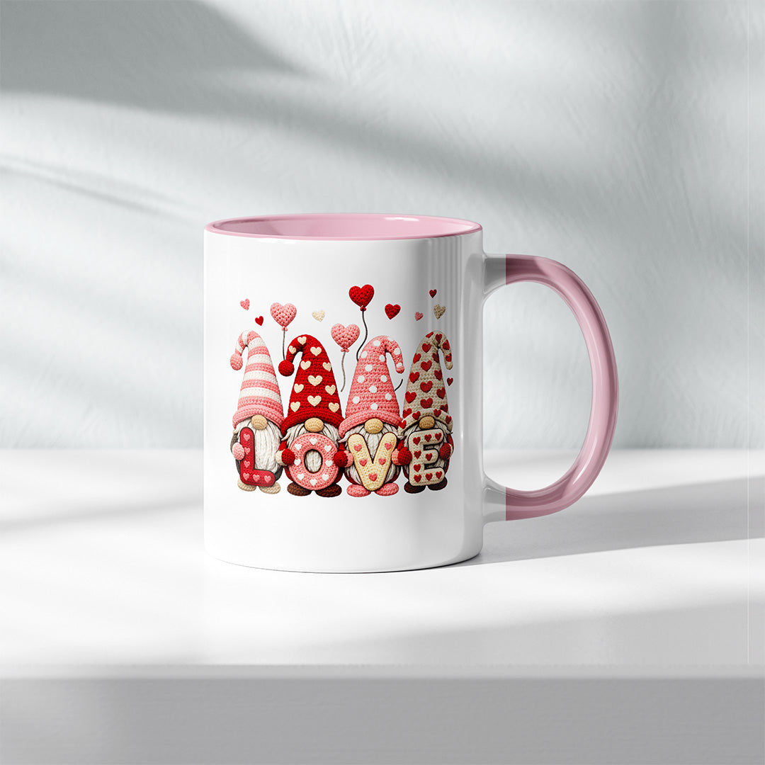 Cute Gnomes 'Love' Mug