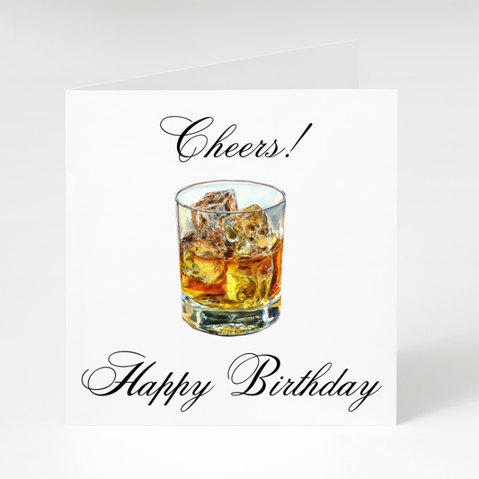 Whiskey card
