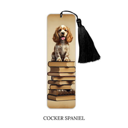 Vintage Dog (Spaniels) Bookmark