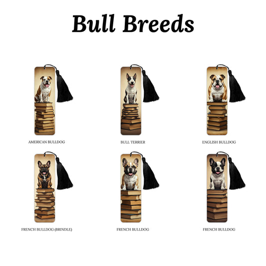 Vintage Dog (Bull Breeds) Bookmark
