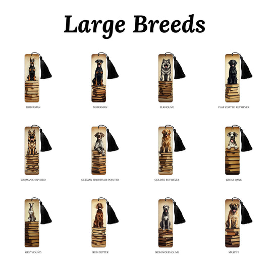 Vintage Dog (Large Breeds) Bookmark