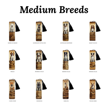 Vintage Dog (Medium Breeds) Bookmark