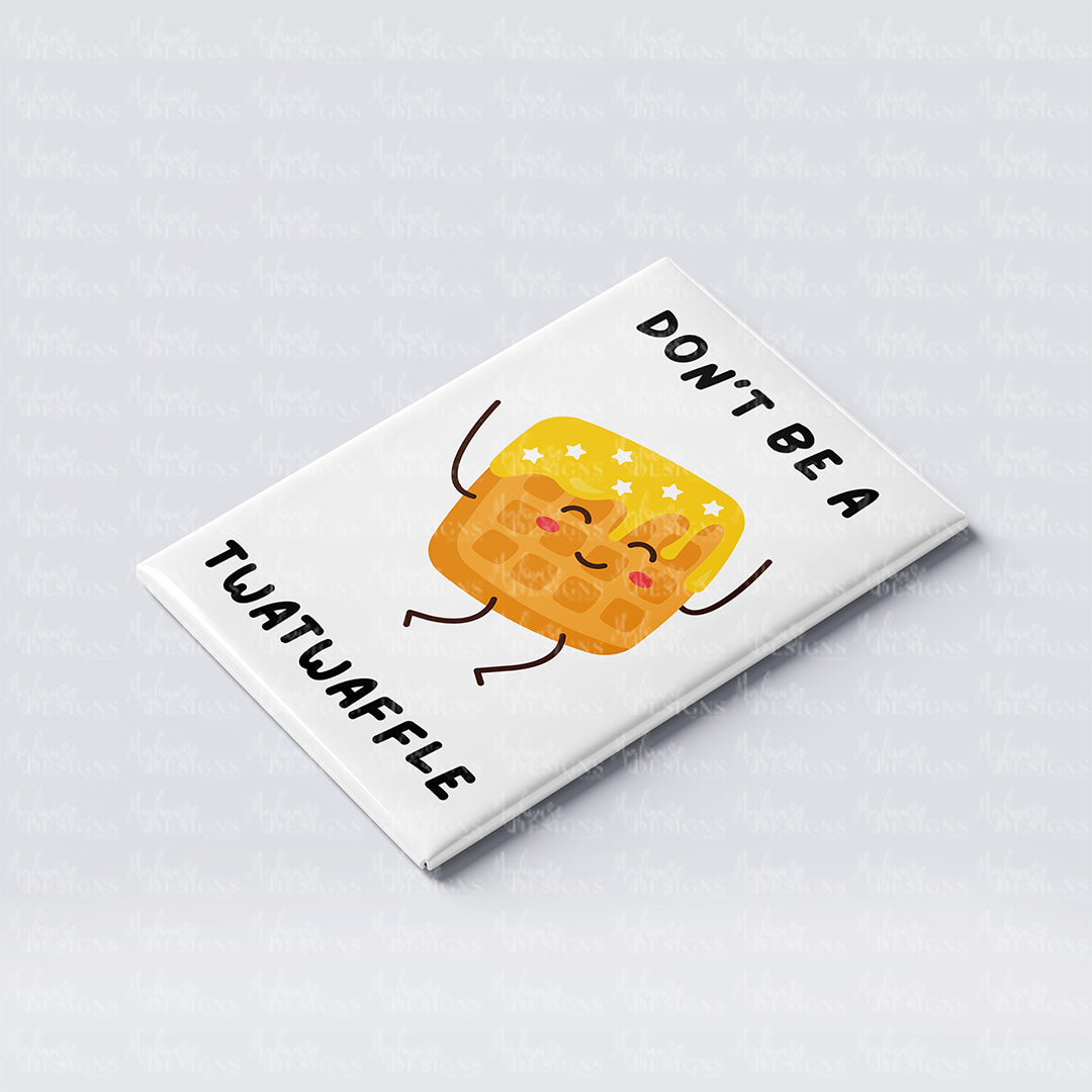 Funny Waffle Magnet (18+)