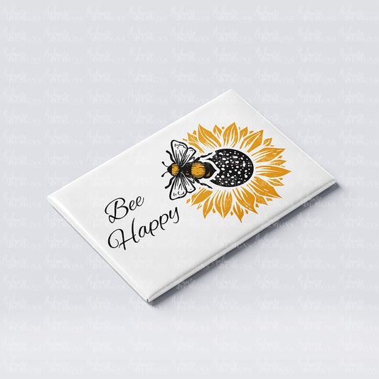 'Bee Happy' Fridge Magnet