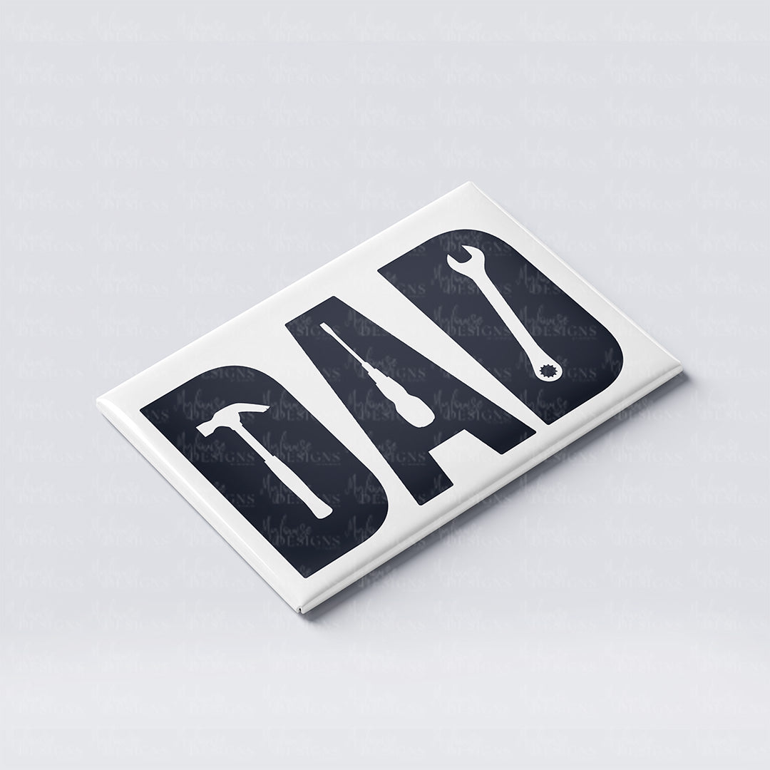 Dad Tools Fridge Magnet