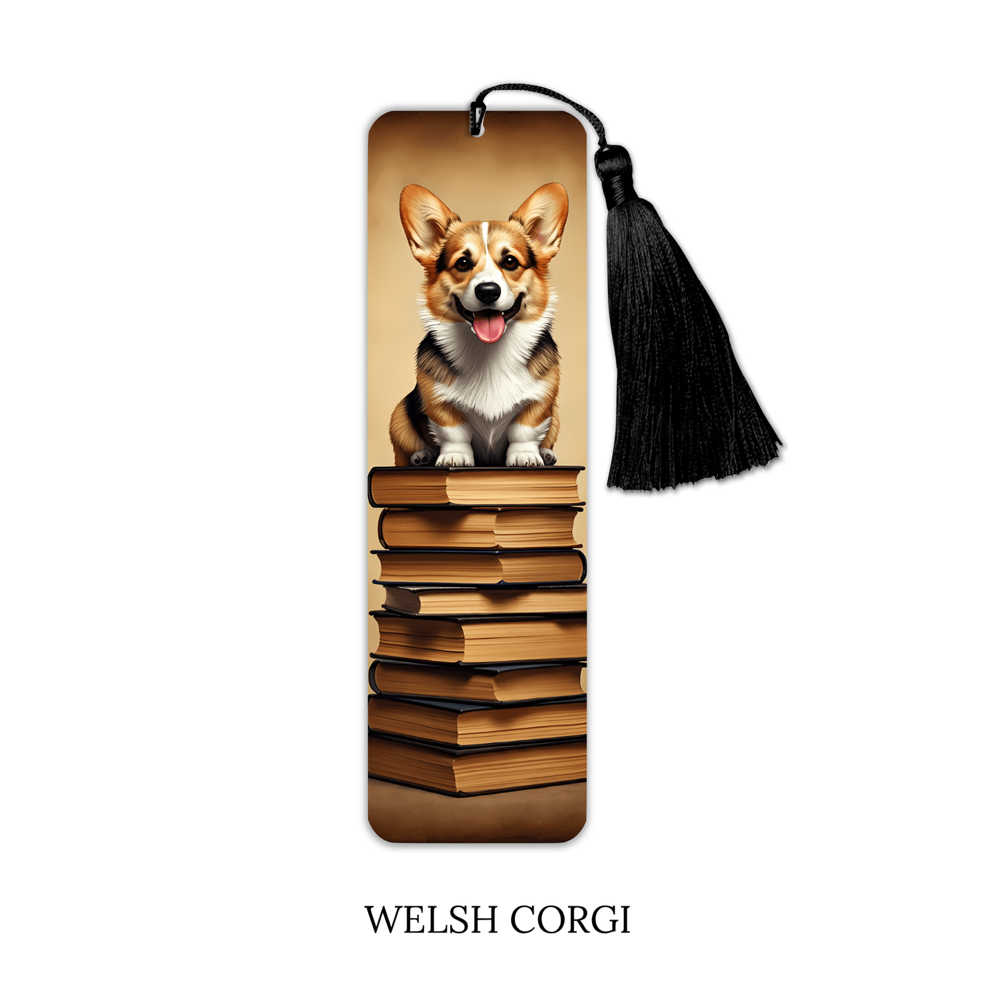 Vintage Dog (Medium Breeds) Bookmark