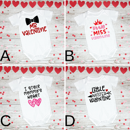 Valentine's Baby Gift Vest or T-shirt