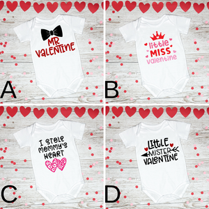 Valentine's Baby Gift Vest or T-shirt