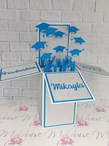 Pop Up Box Graduation Card