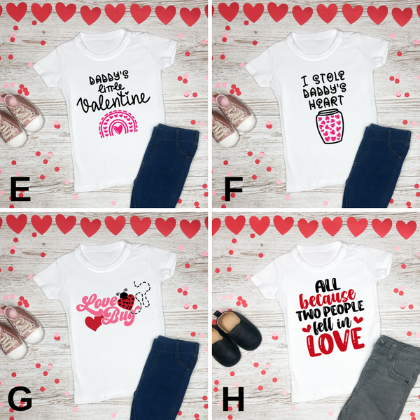 Valentine's Baby Gift Vest or T-shirt