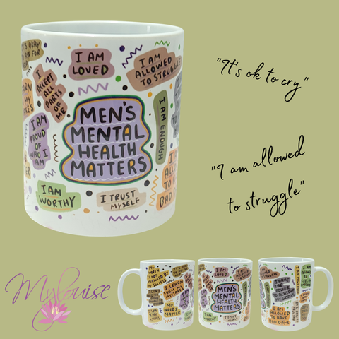 Mens Mental Health Matters Mug