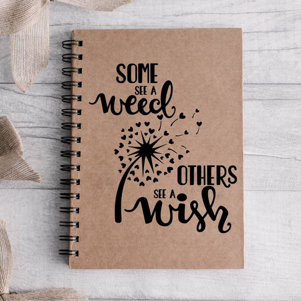 A5 Dandelion Wish Notebook Bullet Journal