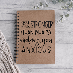 A5 Anxiety Notebook Bullet Journal Diary