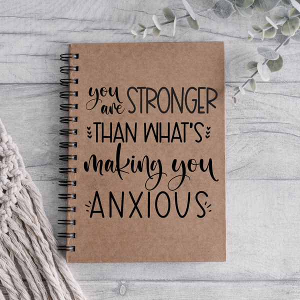 A5 Anxiety Notebook Bullet Journal Diary