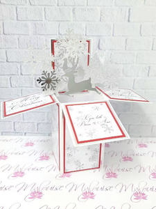 Personalised Christmas Pop Up Card