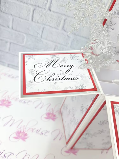 Personalised Christmas Pop Up Card