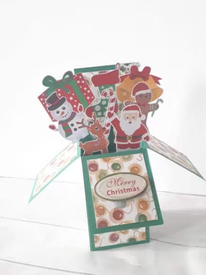 Personalised Christmas Pop Up Card