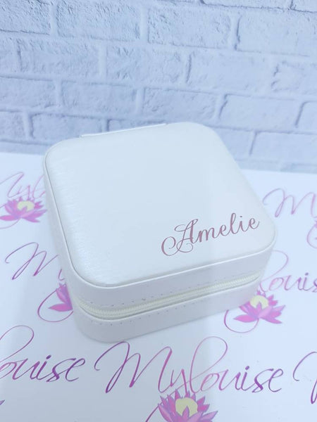 Personalised Travel Jewellery Box