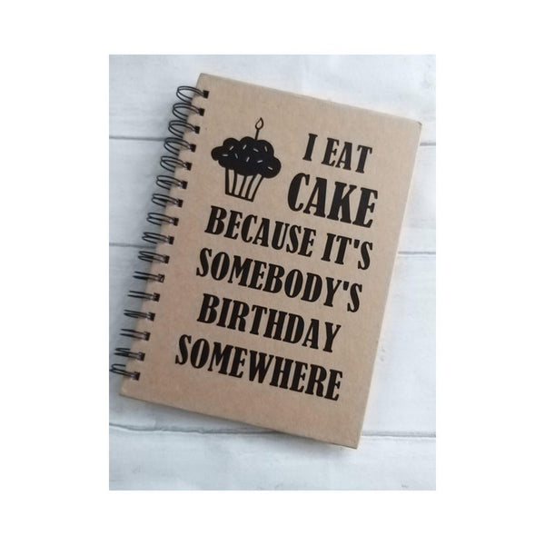 A5 Funny Cupcake Notebook Bullet Journal