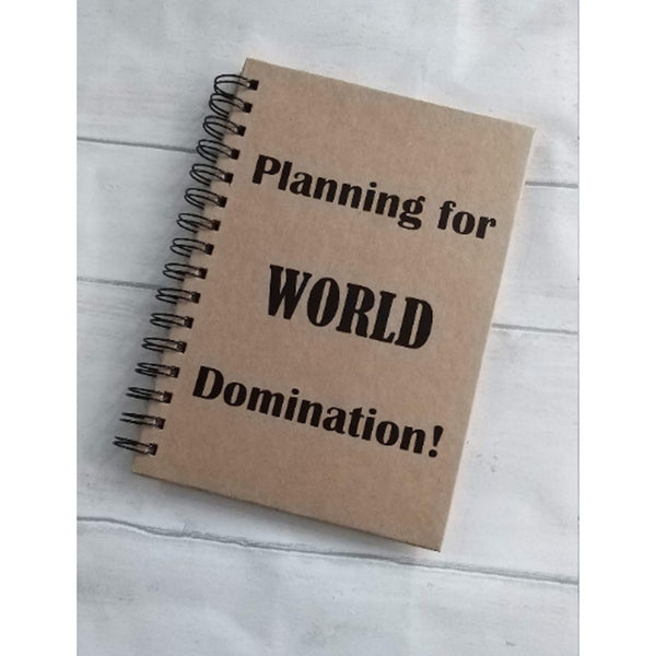 A5 World Domination Notebook Bullet Journal