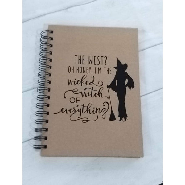 A5 Wicked West Witch Notebook Bullet Journal