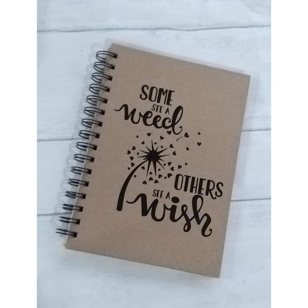 A5 Dandelion Wish Notebook Bullet Journal