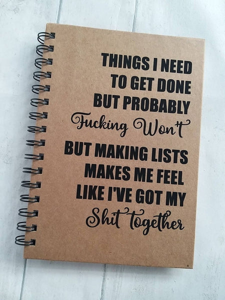 Custom A5 Funny Notebook Bullet Journal Diary