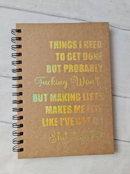 Custom A5 Funny Notebook Bullet Journal Diary