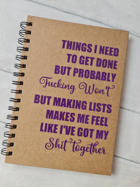 Custom A5 Funny Notebook Bullet Journal Diary