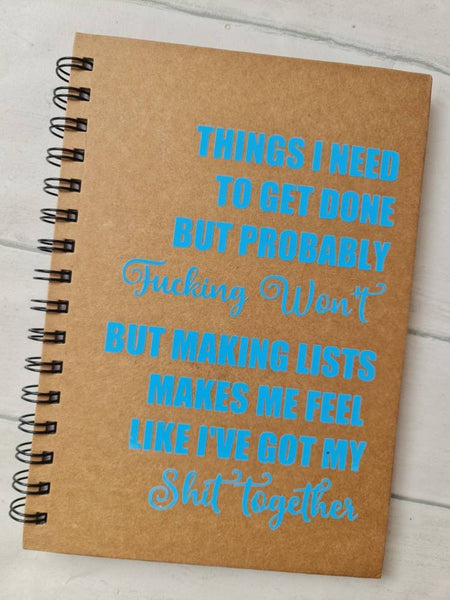 Custom A5 Funny Notebook Bullet Journal Diary