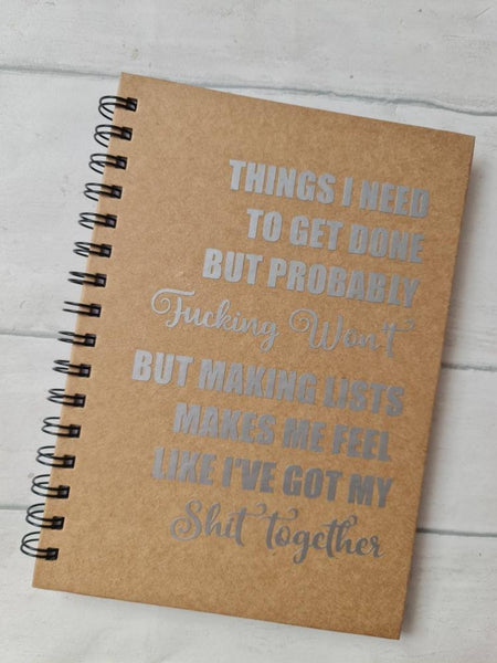 Custom A5 Funny Notebook Bullet Journal Diary