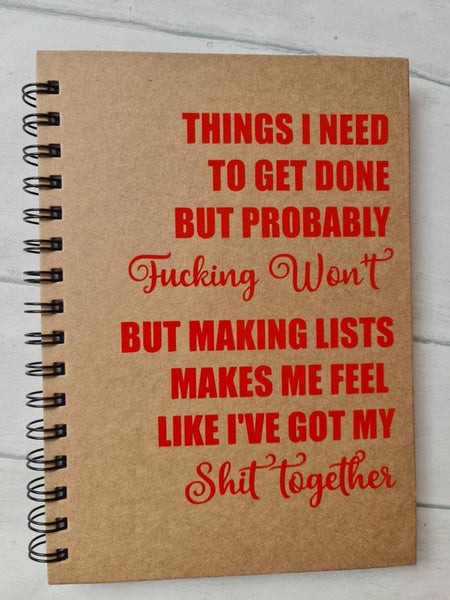 Custom A5 Funny Notebook Bullet Journal Diary