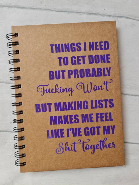 Custom A5 Funny Notebook Bullet Journal Diary