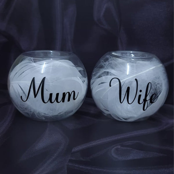 Personalised Memorial Tealight Holder