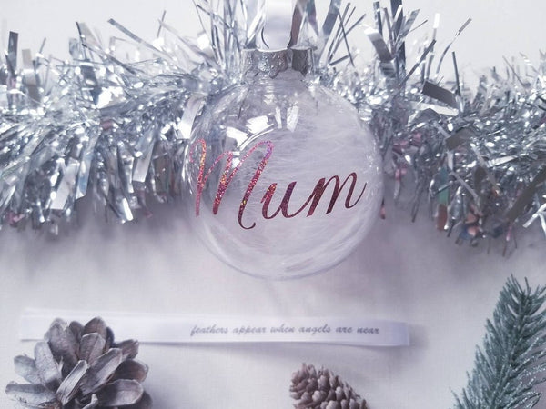 Personalised Memorial Bauble